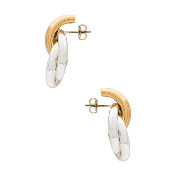 Heaven Mayhem Double Knot Earrings in Mixed Metal One Size Womens Jewelry - Picture 5 of 16